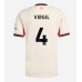 Maillot de foot Liverpool Virgil van Dijk #4 Extérieur vêtements 2025-26 Manches Courtes